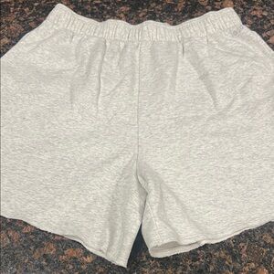 DSG Light Gray Women's Athletic Shorts medium